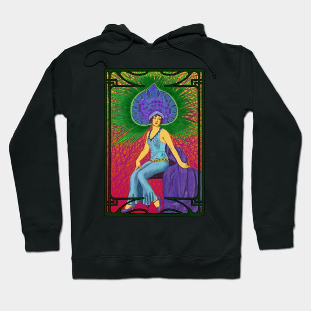 Poster Lady Hoodie by Soth Studio